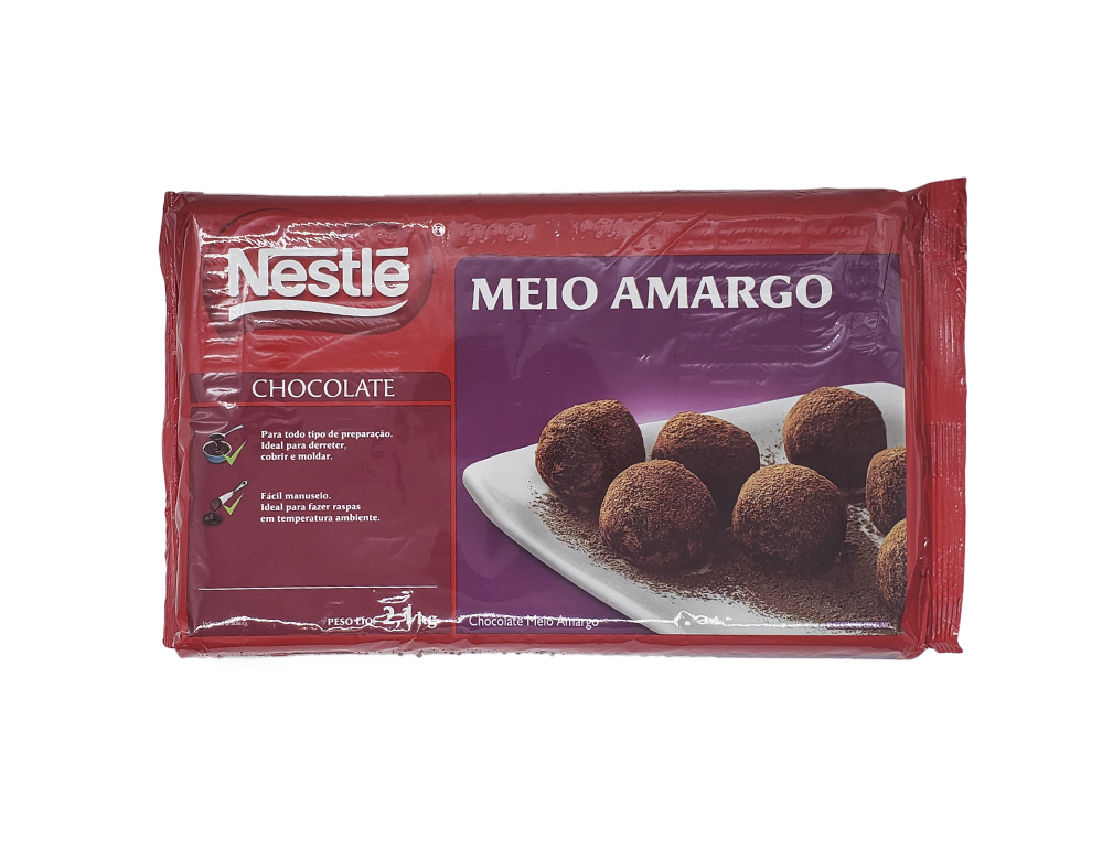 CHOCOLATE MEIO AMARGO NESTLÉ 2,1 KG 